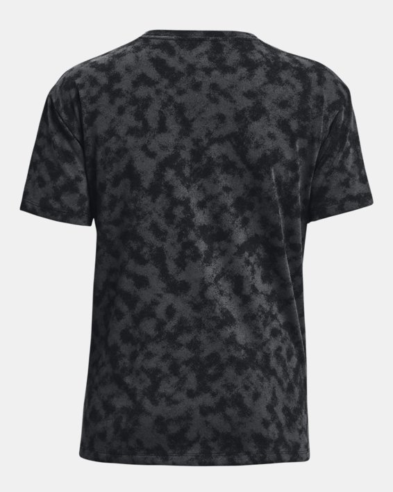 T-shirt épais à manches courtes imprimé UA Logo pour femme, Black, pdpMainDesktop image number 5